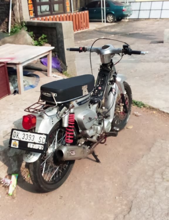 Sebelum — Honda C70 — Restorasi Total