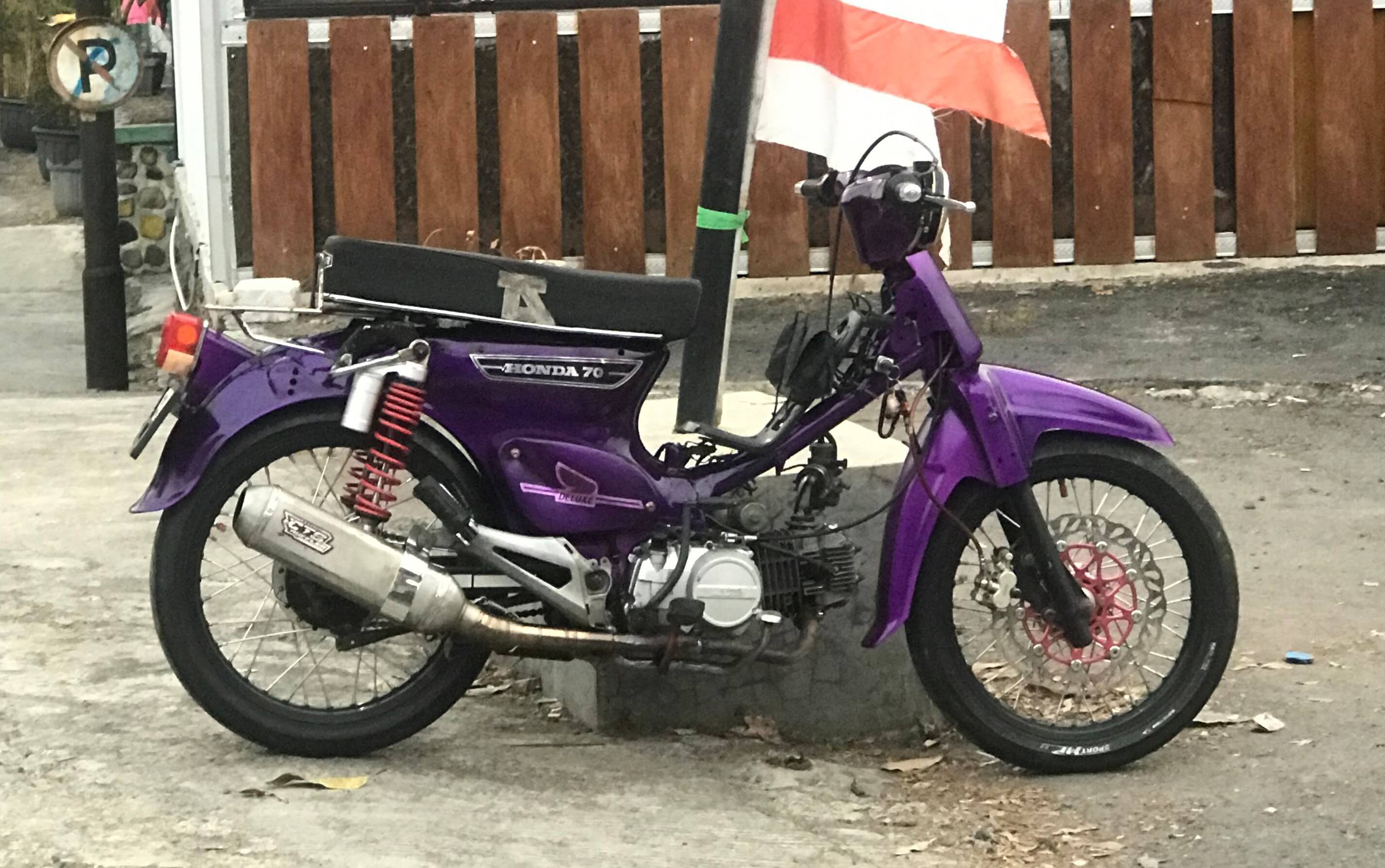 Sesudah — Honda C70 — Restorasi Total